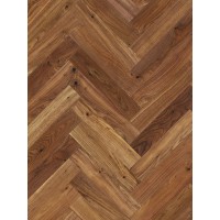American Walnut 14/3mm - CrossWood Herringbone Collection Parquetry (price per sqm)