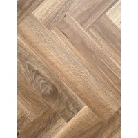Spotted Gum 9mm - Obsidian Hybrid Herringbone (price per sqm)