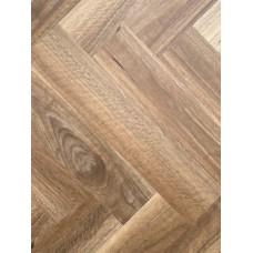 Spotted Gum 9mm - Obsidian Hybrid Herringbone (price per sqm)