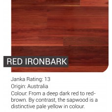 Red Iron Bark - Pre-Finished Solid Timber (price per sqm)